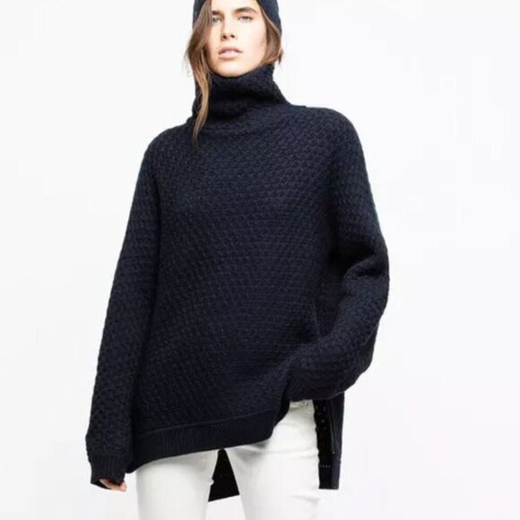 Zadig & Voltaire Sweaters - Zadig & Voltaire Athino Deluxe Cashmere Sweater - Ink | Small